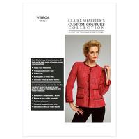 V8804 Vogue Patterns Misses Jacket 379814