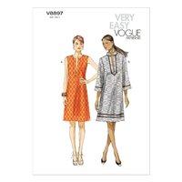V8897 Vogue Patterns Misses Dress 380178