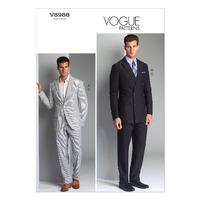 v8988 vogue patterns mens jacket and pants 380339