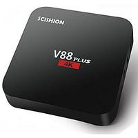 V88 Plus Rockchip 3229 Android TV Box, RAM 2GB ROM 8GB Quad Core WiFi 802.11n No