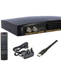 V8S OPENBOX Full HD1080P Freesat PVR TV Satellite Receiver Box Wifi with Network card