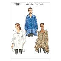 v9027 vogue patterns misses tunic 380577