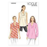 V9006 Vogue Patterns Misses Top 380541