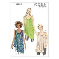 V9005 Vogue Patterns Misses Top ...