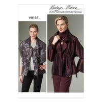 V9135 Vogue Patterns Misses Vest and Jacket 380866