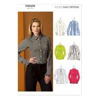 V9029 Vogue Patterns Misses Blouse 380583