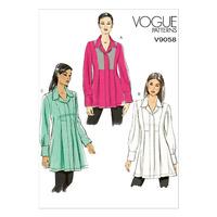 V9058 Vogue Patterns Misses Tunic 380631