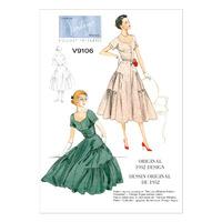 V9106 Vogue Patterns Misses Dres...