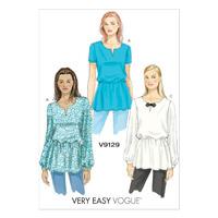 V9129 Vogue Patterns Misses Tunic 380802