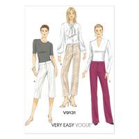 v9131 vogue patterns misses shorts and pants 380804