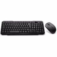 Value Wireless Keyboard & Mouse Combo Set Black