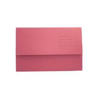 Value Document Wallet Foolscap Red - Pack of 50