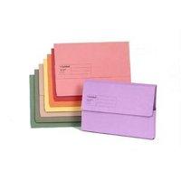Value Document Wallet Foolscap Assorted - Pack of 50