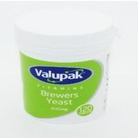Valupak Brewers Yeast 300mg 120 Tablets