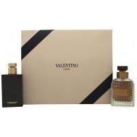 Valentino Uomo Gift Set 50ml EDT + 100ml Shower Gel