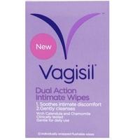 Vagisil Dual Action Intimate Wipes