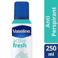 vaseline active fresh aerosol deodorant 250ml