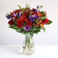 Valentine\'s Rose & Lisianthus - flowers