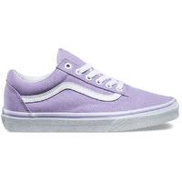 Vans Old Skool Skate Shoes - Lavender/True White