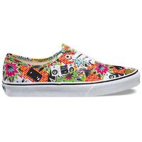 Vans Authentic Shoes - (Freshness) Mixed Tape/True White