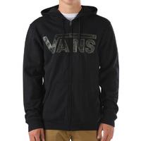 Vans Classic Zip Hoodie - Black/Indigo Bloom