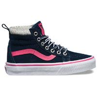 Vans Sk8-Hi MTE Kids Shoes - Navy/Pink