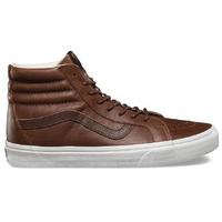 Vans SK8-Hi Reissue Skate Shoes - (Leather) Dachshund/Potting Soil