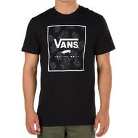 Vans Print Box T-Shirt - Black/Tonal Palm