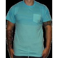 vans streaker pocket t shirt cove blue