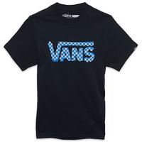 Vans Checker Classic Kids T-Shirt - Black/Imperial Blue