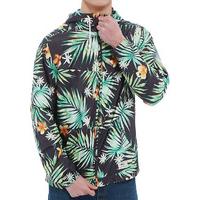 vans woodberry jacket black decay palm