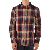 Vans Elm Shirt - Red Dahlia/Black