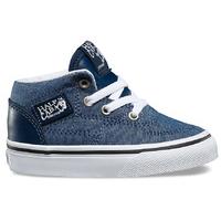 vans half cab toddler shoes cl chambrayblue