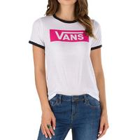 Vans V Tangler Womens T-Shirt - White/Black