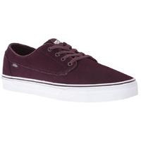 Vans Brigata Skate Shoes - (Suede) Iron Brown/True White