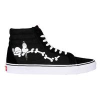 Vans x Peanuts SK8-Hi Reissue Shoes - Snoopy Bones/Black