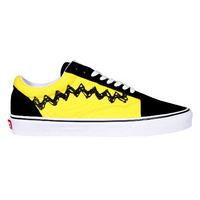 Vans x Peanuts Old Skool Skate Shoes - Charlie Brown/Black
