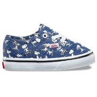 Vans x Peanuts Authentic Toddler Shoes - Snoopy/Ink Blue