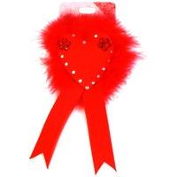 Valentine\'s Day Marabou Heart B...