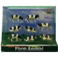 Van Manen Set of 8 Friesian Cows