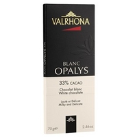 Valrhona Opalys, white chocolate bar