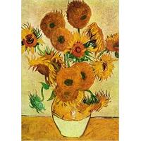 Vase of sunflowers By Vincent van Gogh