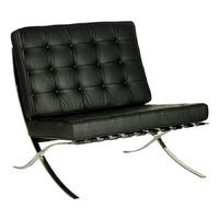 valencia leather reception chair