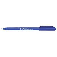 Value Fineliner 0.4mm Nib Blue Pack of 10 746003