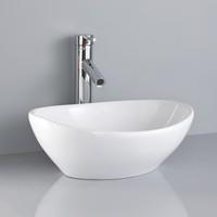 value point sale priced barca oval 406cm x 34cm basin tap and waste se ...