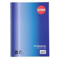 Value A4 Wirebound Notebook Ruled 100 Pages Pack of 10 REA4