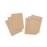 Value C4 Envelope Gusset Peel and Seal 115gsm Manilla Pack 125 652532