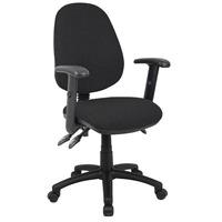 Vantage 200 Operators Chair - Asynchro, Blue, Fixed Arms