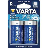 varta d high energy battery alkaline pack of 2 4920121412