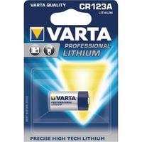 Varta CR123A Professional Lithium Primary Battery 6205301401